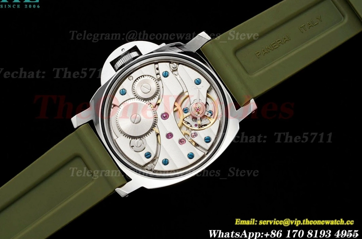 Pam1087 RU Dial A6497 44mm Luminor SS White HWF 1209